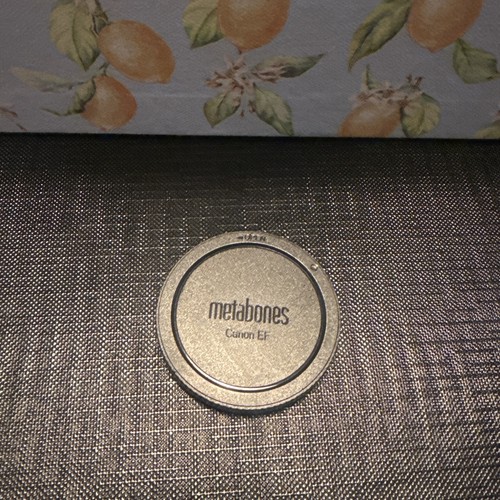 Metabones canon tappo - ef,