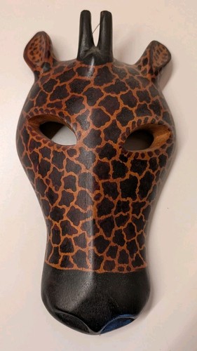 Maschera giraffa kenya - giraffa,