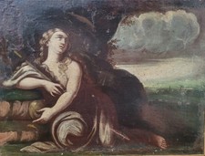 Dipinto " Maddalena " olio su