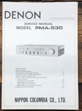 Denon PMA-530 Amplificatore Manuale di servizio *Originale*