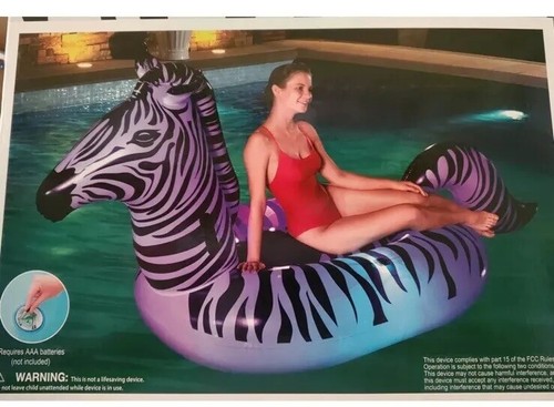 Galleggiante zebra lights - zebra, up