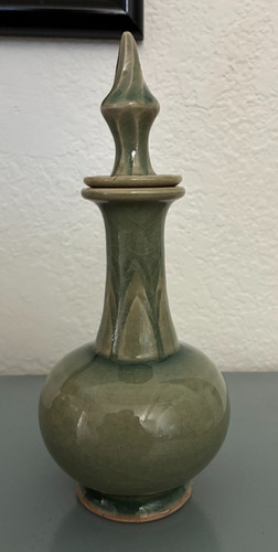 Vaso cinese porcellana - vaso,