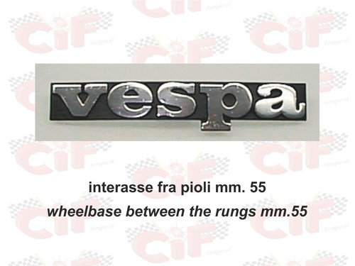 Targhetta vespa cif scudo - cif,