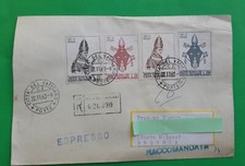 Vatican Stamps Envelope