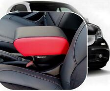 bracciolo PLUS Smart 453 Fortwo EQ For4 BICOLORE SCORREVOLE ECOPELLE NERO ROSSO