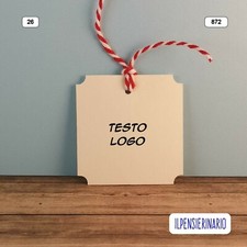 50 cartellini personalizzati