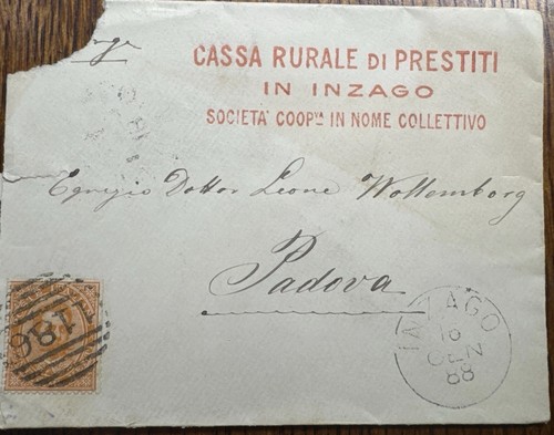 1888 italia inzago - 1888, cassa