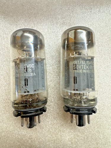 Sovtek 5881 6l6wgc coppia - 5881/6l6wgc,