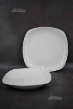 Piatti Quadrati Porcellana
