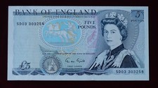 UNC Bank of England £ 5