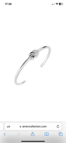 Bracciale amen rigido nodo - bracciale,