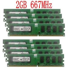 16GB 8GB 4GB 2GB DDR2 667MHz PC2-5300 KVR667D2N5/2G Inte Mémoire RAM Kingston FR