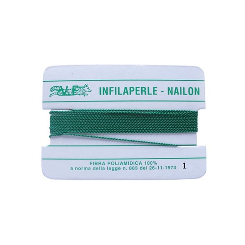 Infilaperle filo nylon con - infilaperle, ago
