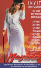 Calendarietto - magnani moda