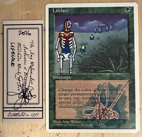 Mtg lifeace special signature - special,