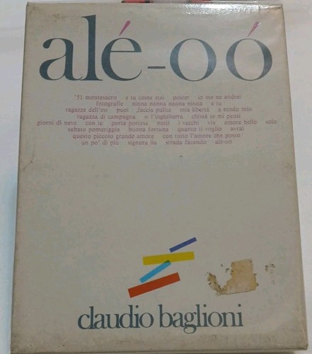 Alé oó claudio baglioni