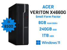 PC Desktop Acer Veriton X4660G - I5-8500 | Ram 8Gb | SSD 120Gb | HDD 1TB | Win11