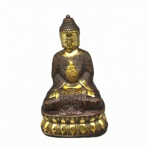 Statuetta buddha con - statuetta, di