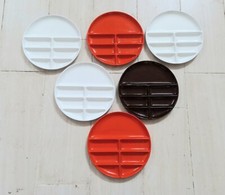 Set di piatti per antipasti serie Alto Basso produzione Franco Pozzi