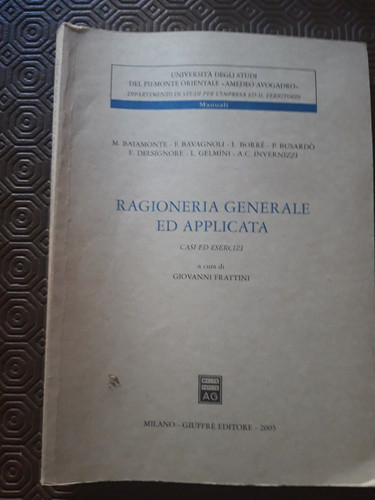 Ragioneria generale - , ed