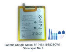 Batterie Google Nexus 6P (HB416683ECW) - Générique Neuf