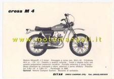 Gitan 50 Cross M4 brochure era