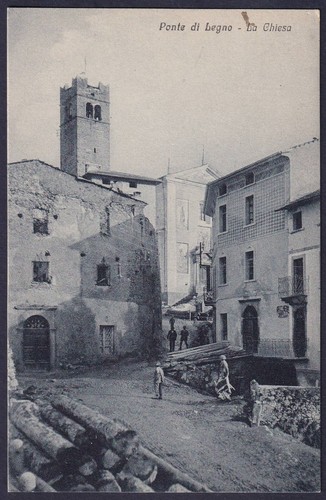 Cartolina ponte legno - -,