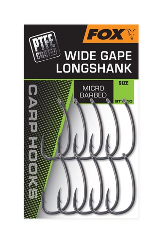 Fox carp hooks - fox, ptfe