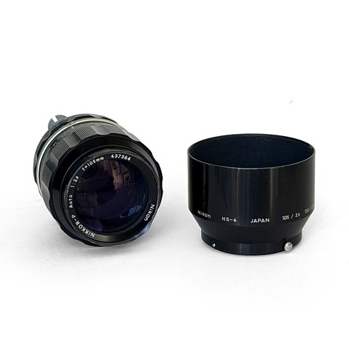 Nikon nikkor auto 105mm 5 - nikkor-p, f2.5