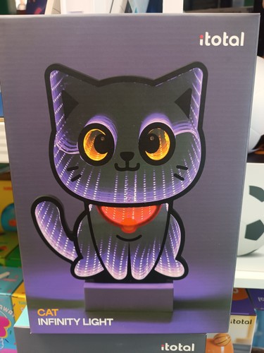 Lampada infinita gatto - lampada,