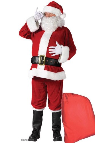Costume completo babbo - costume,