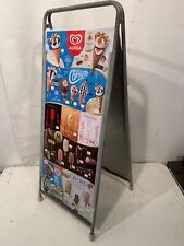 Espositore Doppio Listino Prezzi Gelati Algida