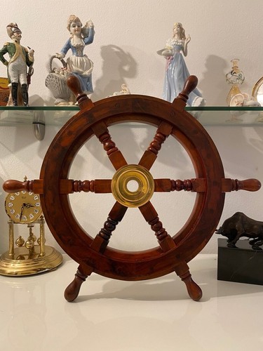 Sterzo ottone vintage antico - sterzo,