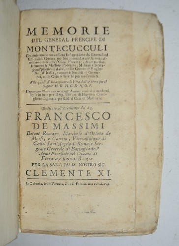 Montecuccoli ediz 1704 - ediz.,