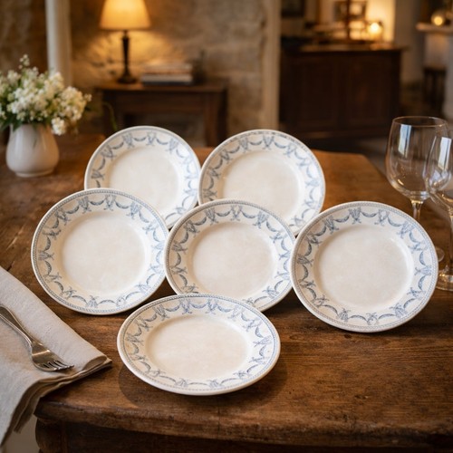 Lot assiettes à dessert - de,