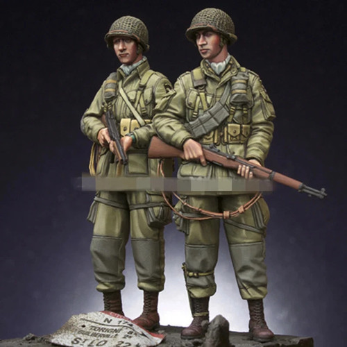Set figurine resina truppe - set, in