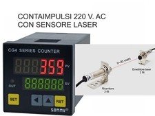 Contapezzi con sensori laser