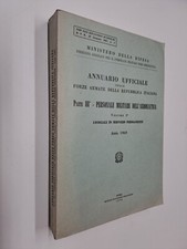 ANNUARIO UFFICIALE DELLE FORZE