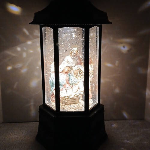 Lanterna illuminata vintage