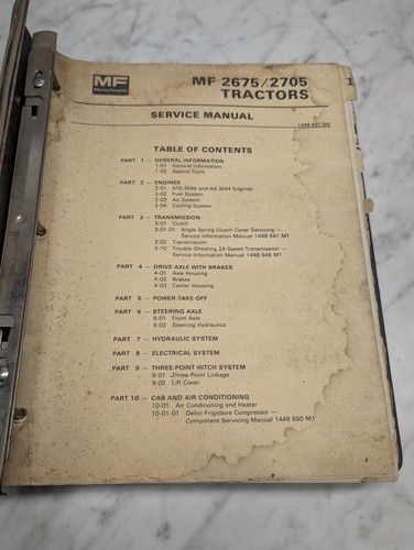 Massey ferguson 2675 2705 - 2675,