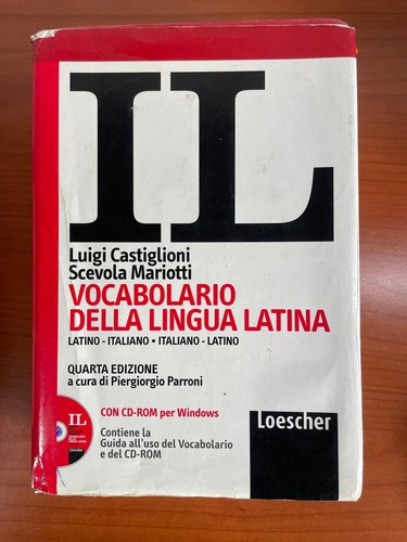 Vocabolario latino quarta - latino,