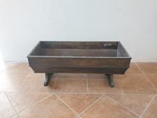 Antica Culla Dondolo Piemontese Inizio XX secolo Legno Periodo Eclettico 