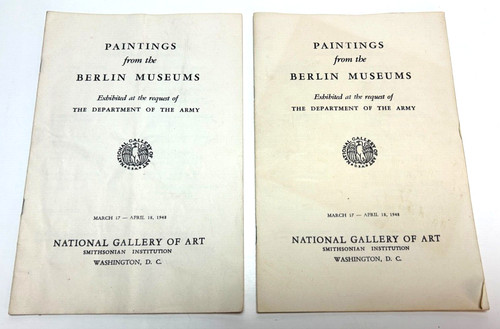 Pair pamphlets - of, (1948)