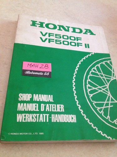 Honda vf500f vf500 vff - vf500f,