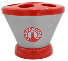 CAMPARI SODA SECCHIELLO PORTA GHIACCIO PUBBLICITARIO