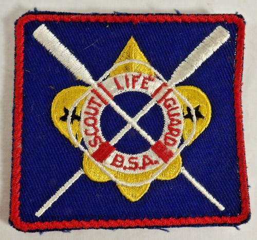 Scout life guard patch - guard,