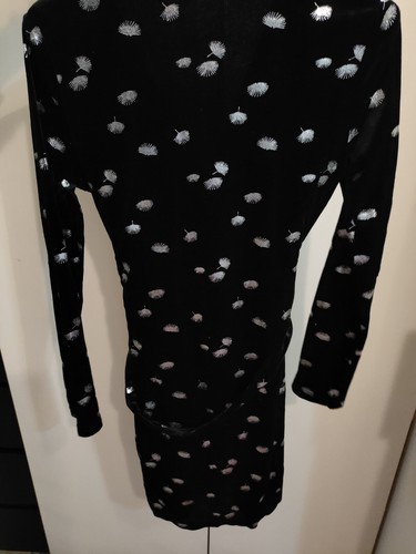 Vestito corto velluto - in,
