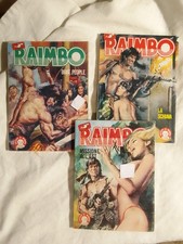 RARO FUMETTO VINTAGE :  ' RAIMBO ' :   IL N. 3 +  IL N. 8 + IL N. 10     !!!