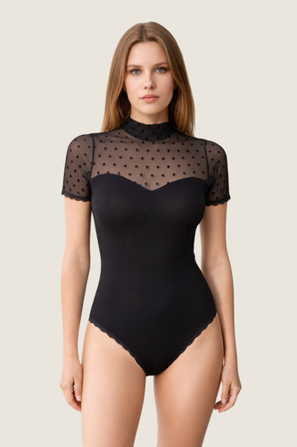 Body donna con pizzo - , 95%