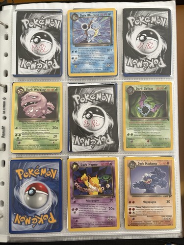 Lotto carte pokemon vintage - lotto,